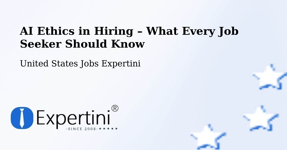 AI Ethics in Recruitment & Hiring – Leesville - Leesville, United States Jobs Expertini
